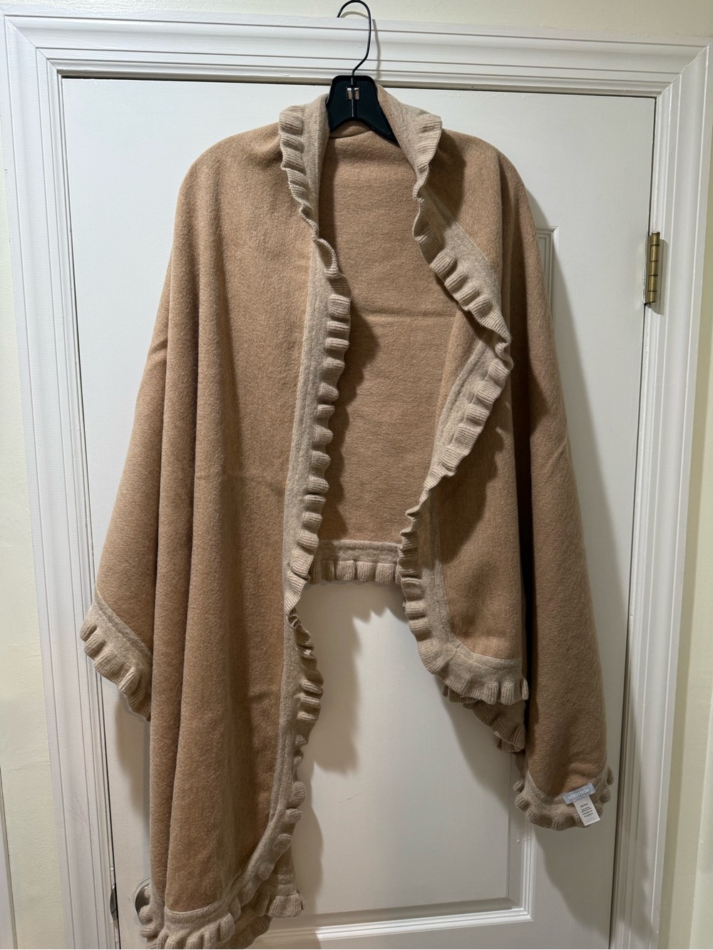 Nordstrom 100% Wool camel scarf/wrap